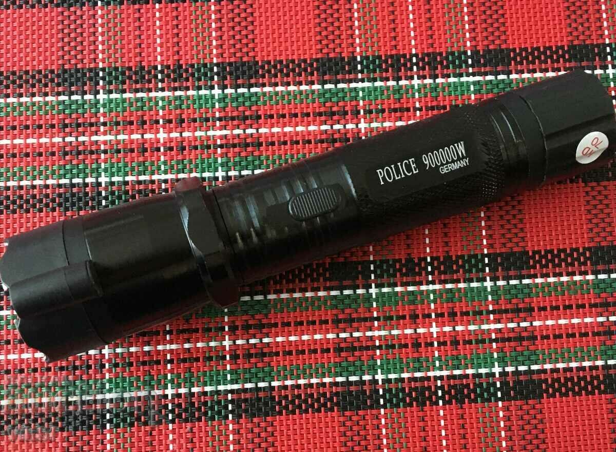 Delivery of LED police flashlight with laser and ELECTROSHOCK 288 Delivery of LED police flashlight with laser and ELECTROSHOCK 288