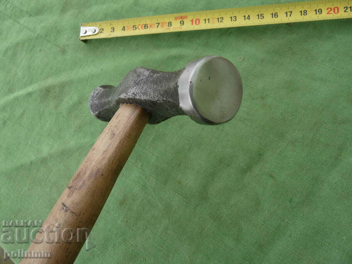 Auction Old German Tin Hammer - 231 Auction Old German Tin Hammer - 231