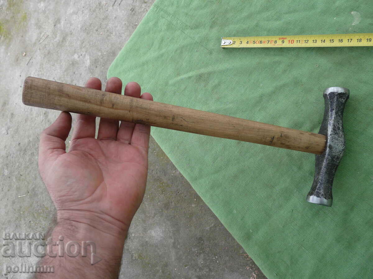 Old German Tin Hammer - 231 - 5 Old German Tin Hammer - 231 - 5