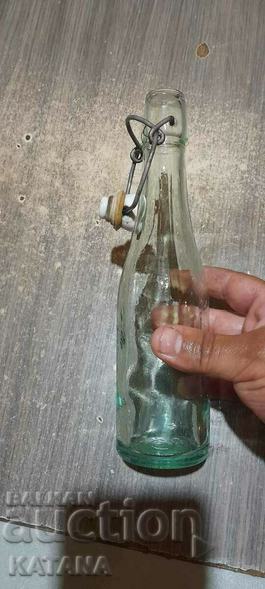 Old bottle of lemonade with cork REDUCED!!!