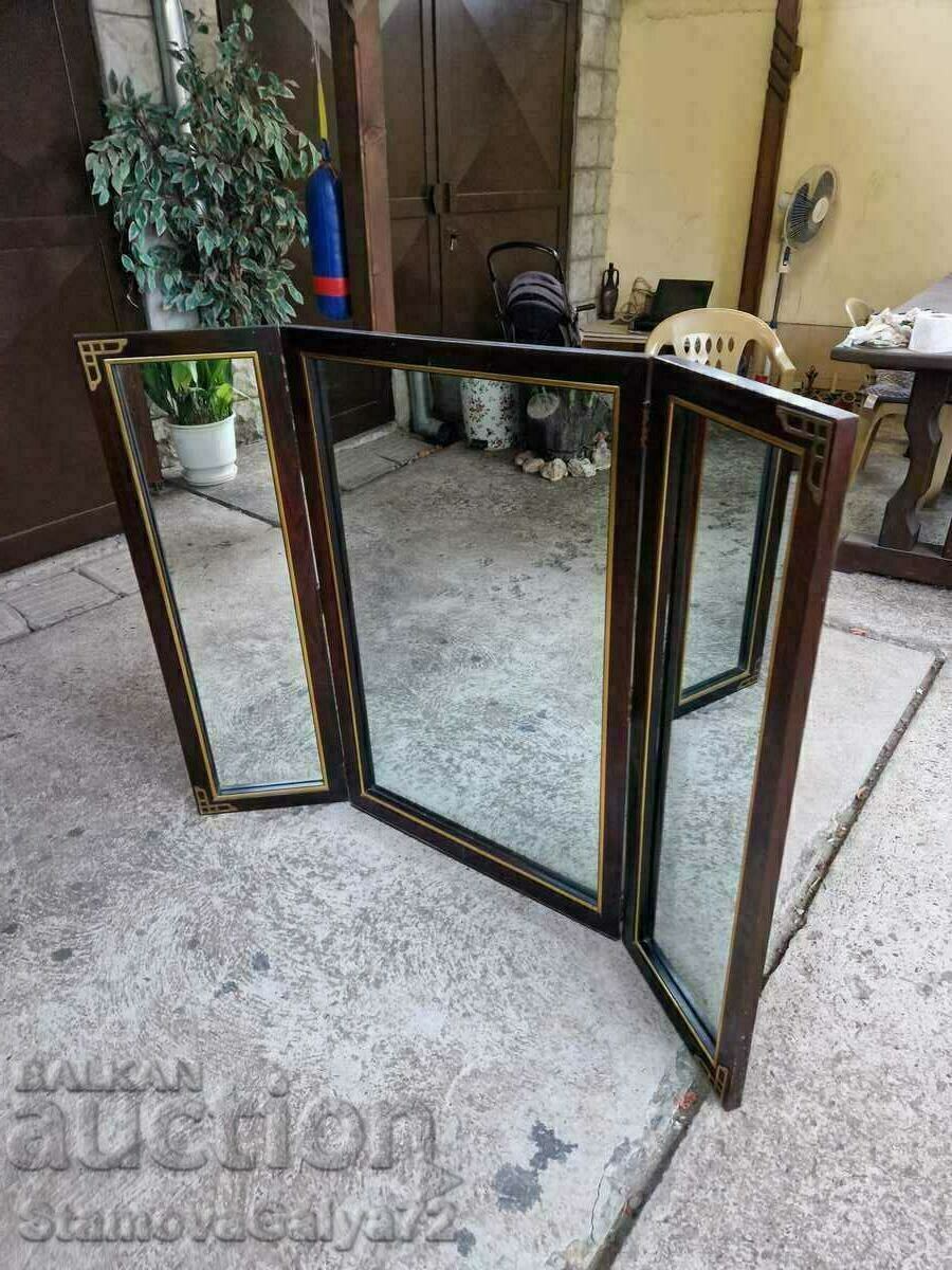 Huge antique English mirror with bronze fittings with price 266.00 BGN | € 136.00 Huge antique English mirror with bronze fittings with price 266.00 BGN | € 136.00