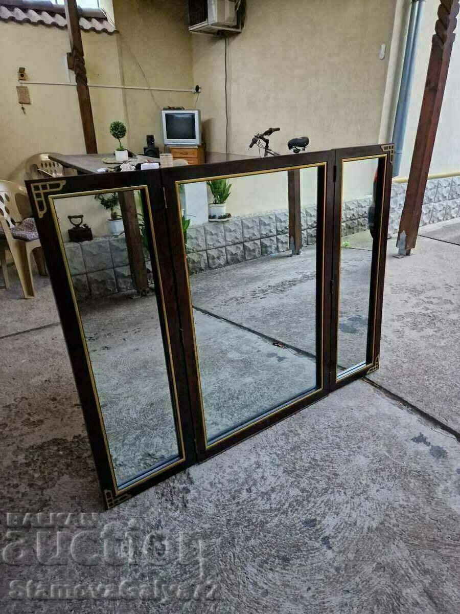 Huge antique English mirror with bronze fittings - 6 Huge antique English mirror with bronze fittings - 6