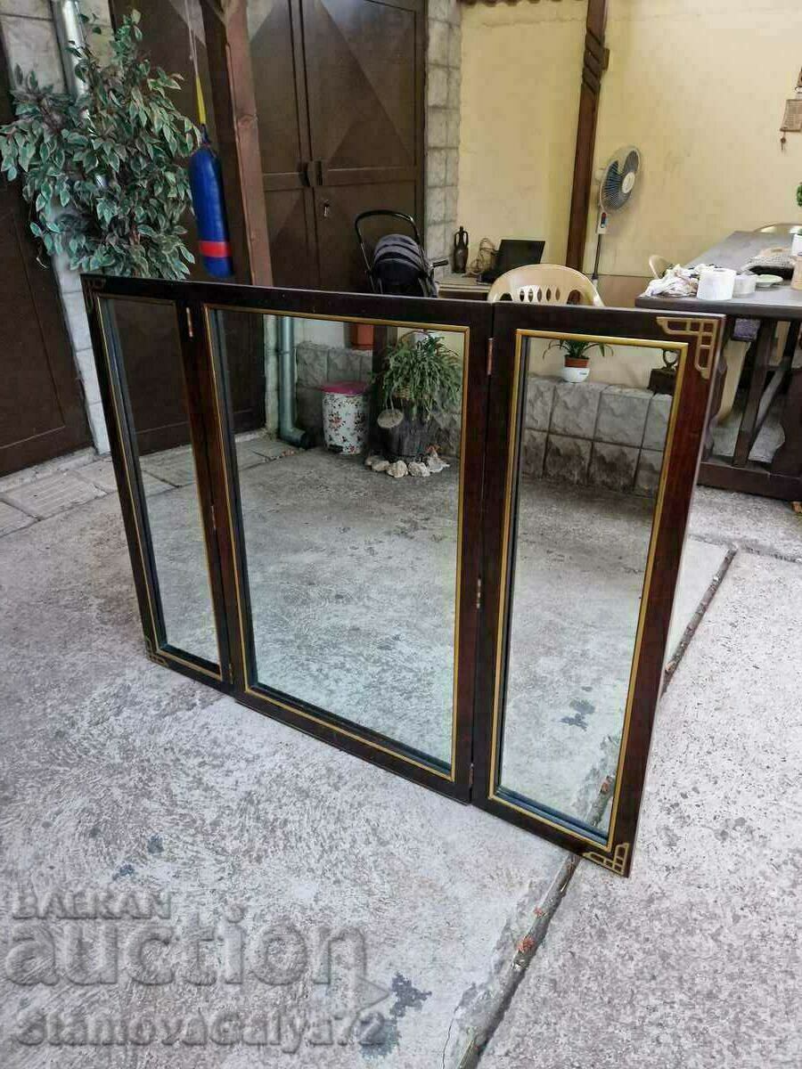 Huge antique English mirror with bronze fittings - 7 Huge antique English mirror with bronze fittings - 7