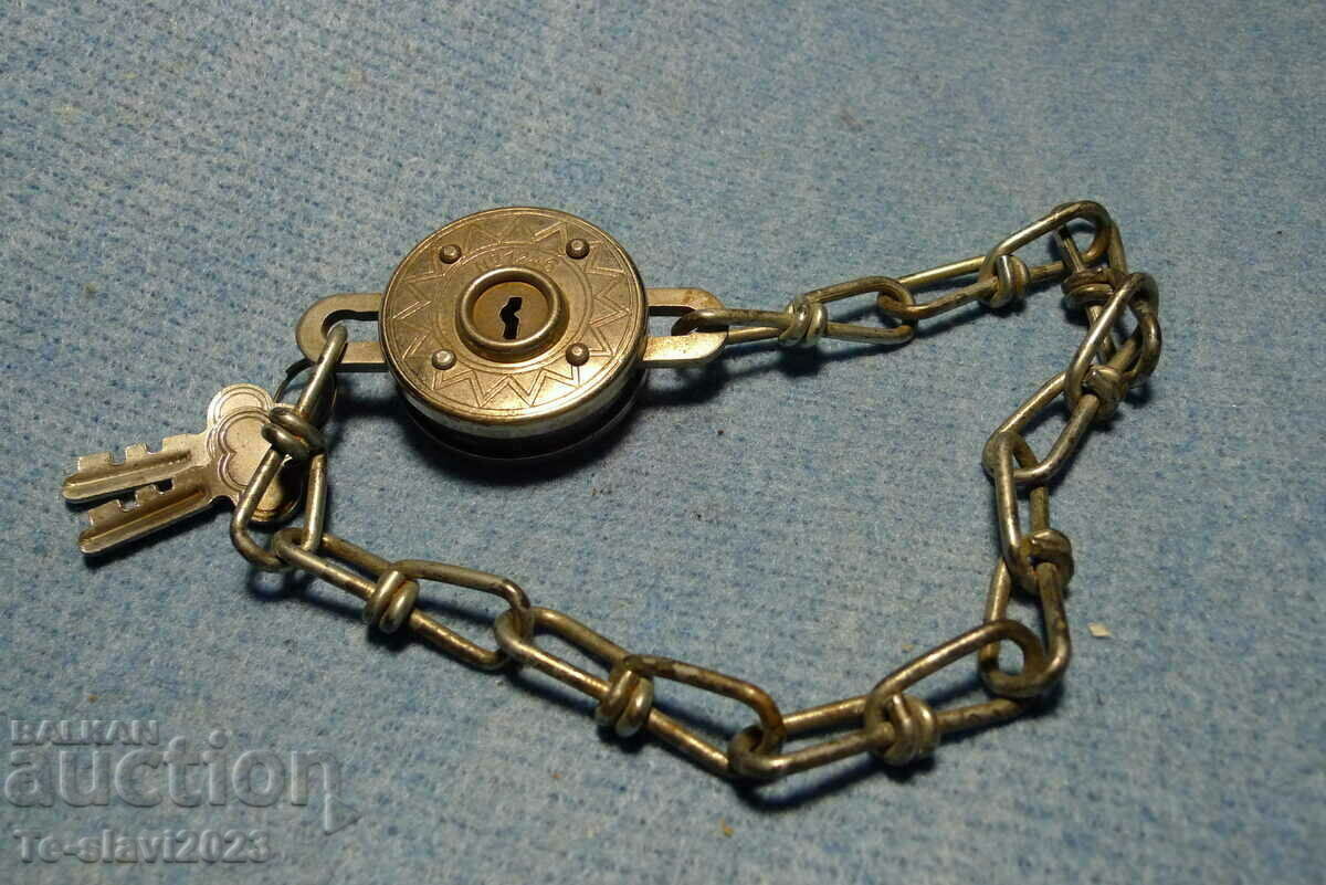 German chain padlock - circa 1930