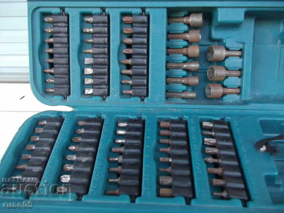 Set "Makita 6722D" with 76 pcs. bits with price 55.00 BGN | € 28.12