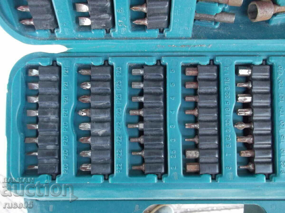 Auction  Set "Makita 6722D" with 76 pcs. bits