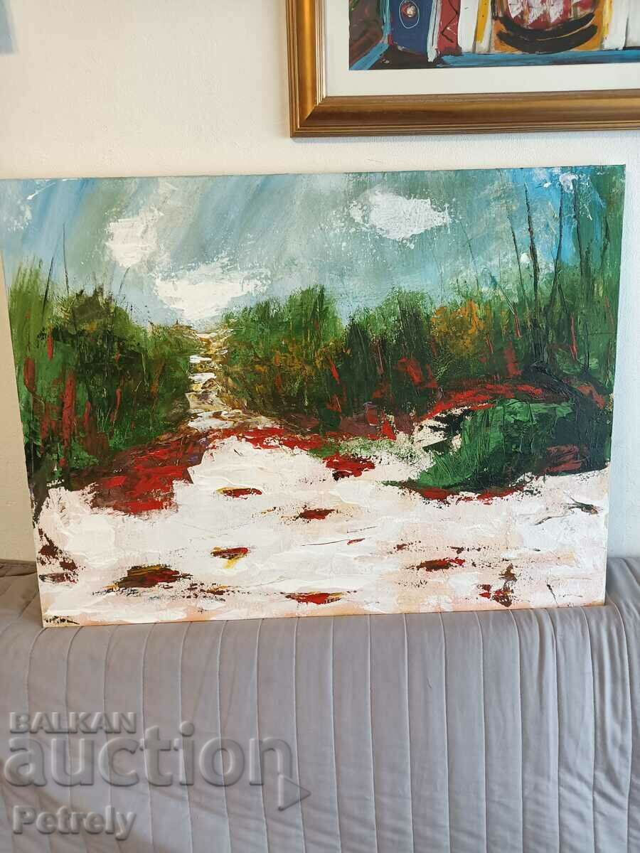 Oil painting with price 160.00 BGN | € 81.81 Oil painting with price 160.00 BGN | € 81.81