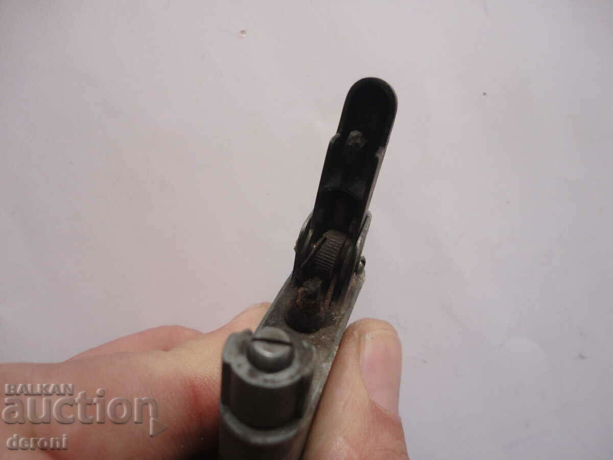 Unique Army Gasoline Lighter 3 Reich D.R.P. - 5