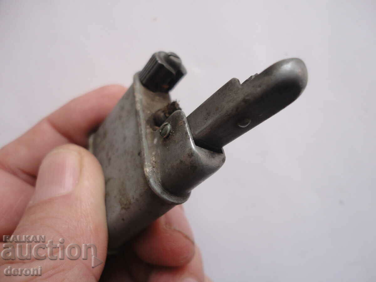 Unique Army Gasoline Lighter 3 Reich D.R.P. - 6