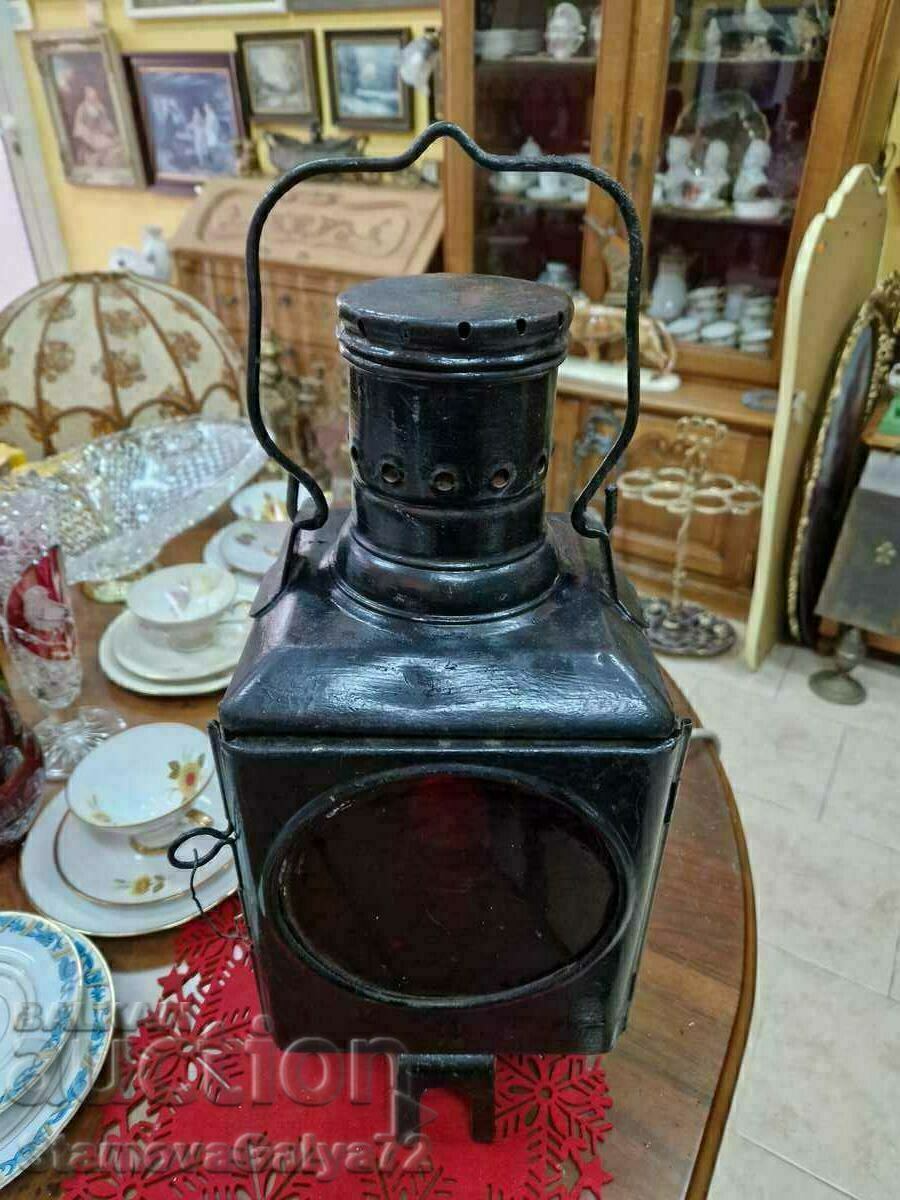 Δημοπρασία Παλαιό γερμανικό φανάρι σιδηροδρόμων βαγονιών