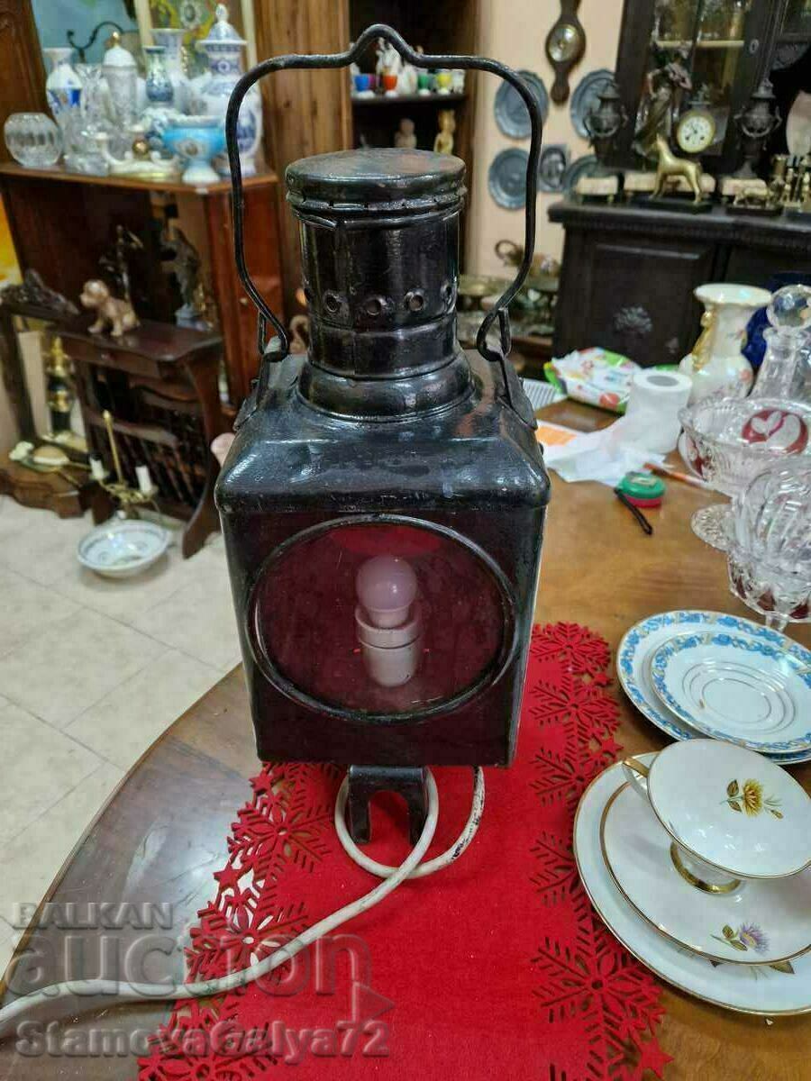 Delivery of Antique German Wagon Railway Lantern