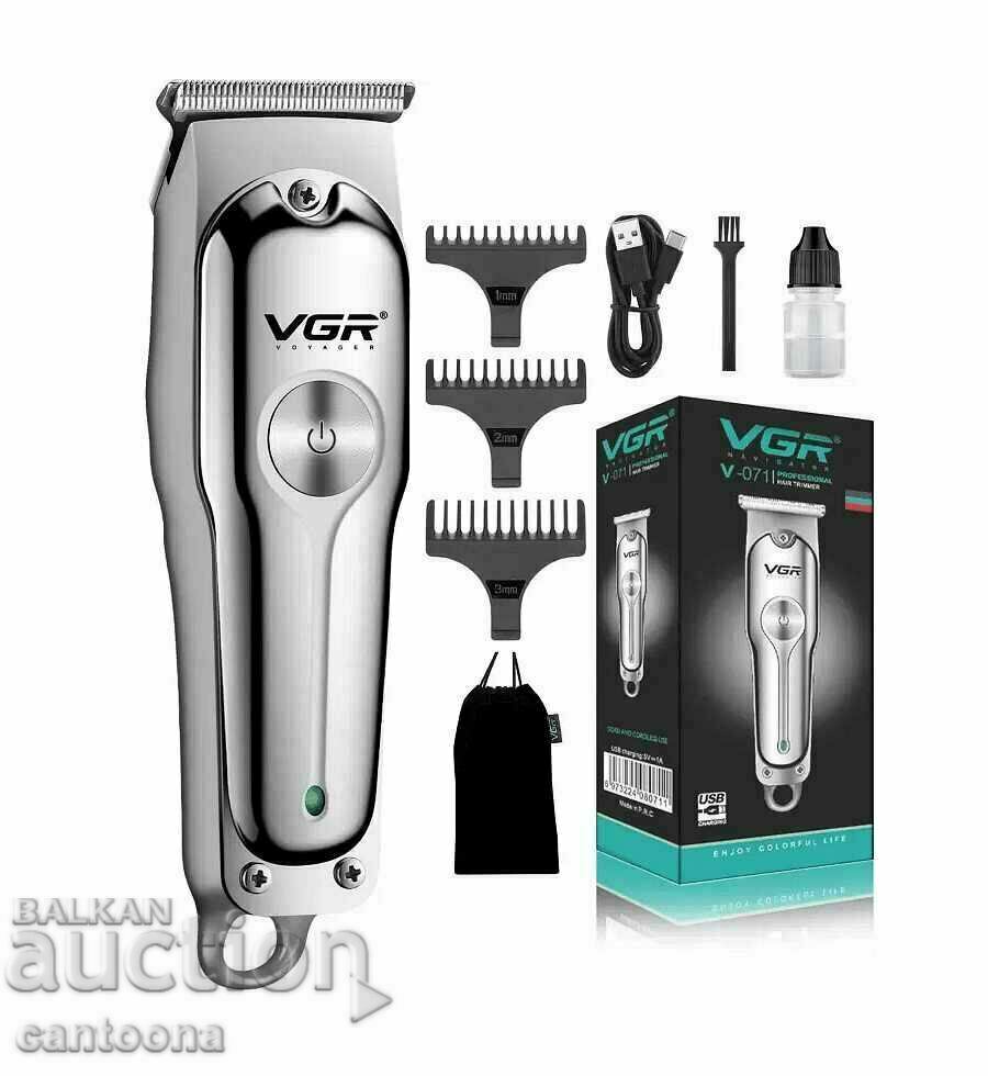 Clipper VGR V-071, 5W, metal case, USB with price 27.99 BGN | € 14.31