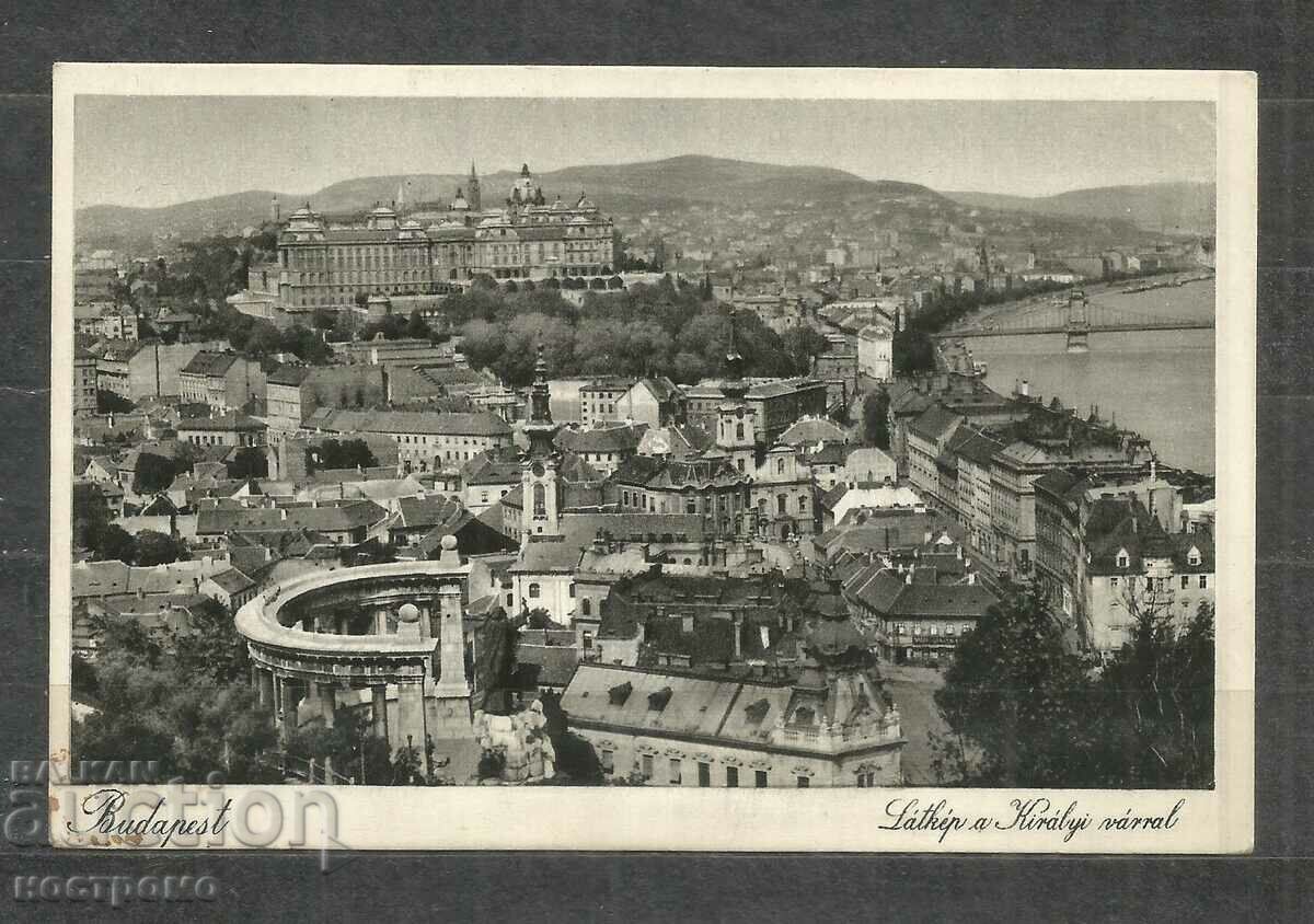 Old Post card Budapest - Hungary - A 745