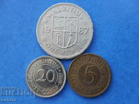 Lot of Mauritius coins