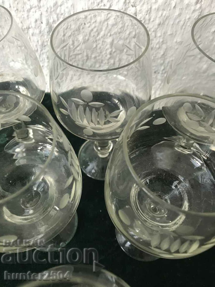 Auction Cups-6 pcs., engraved Auction Cups-6 pcs., engraved