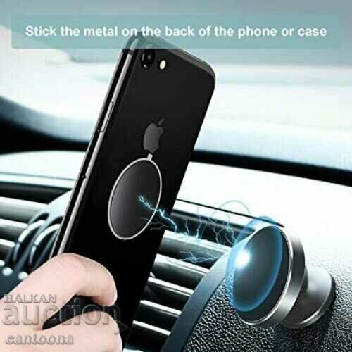 Magnetic holder for KLGO Z6 smartphones, 360 degrees with price 9.99 BGN | € 5.11 Magnetic holder for KLGO Z6 smartphones, 360 degrees with price 9.99 BGN | € 5.11