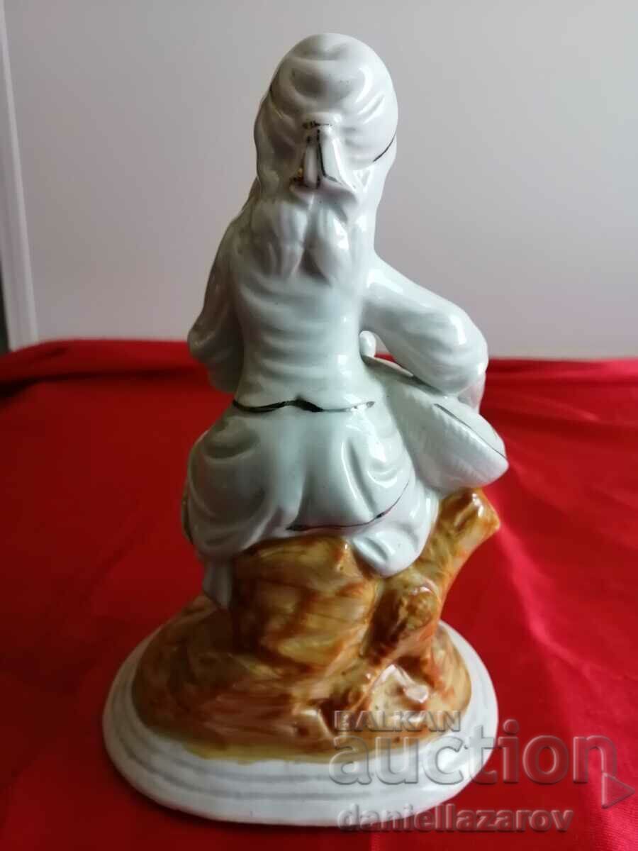 Δημοπρασία Παλιό Σπάνιο Γαλλικό Ειδώλιο ΨΑΡΑΣ από πορσελάνη Δημοπρασία Παλιό Σπάνιο Γαλλικό Ειδώλιο ΨΑΡΑΣ από πορσελάνη