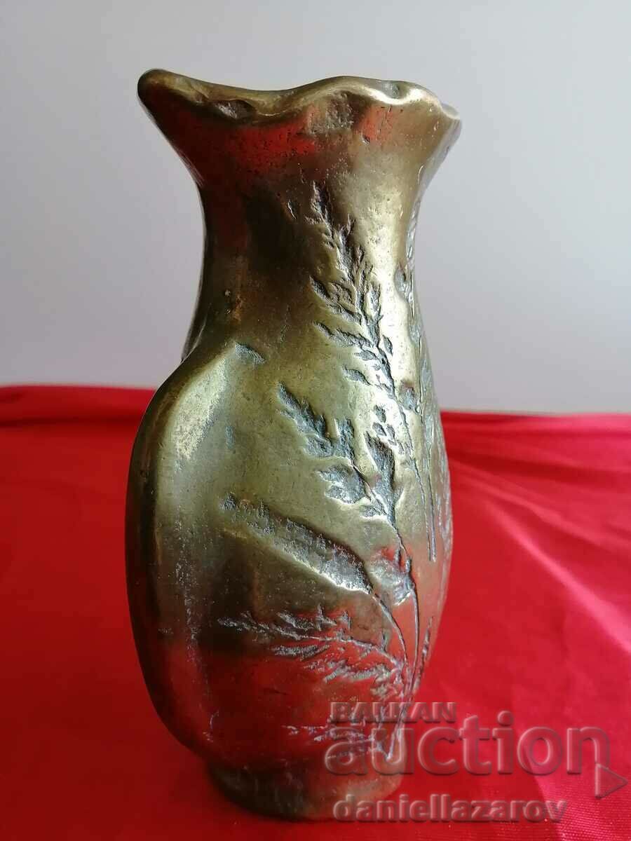 Unique! Author's Bronze VASE, 1960s with price 160.00 BGN | € 81.81 Unique! Author's Bronze VASE, 1960s with price 160.00 BGN | € 81.81