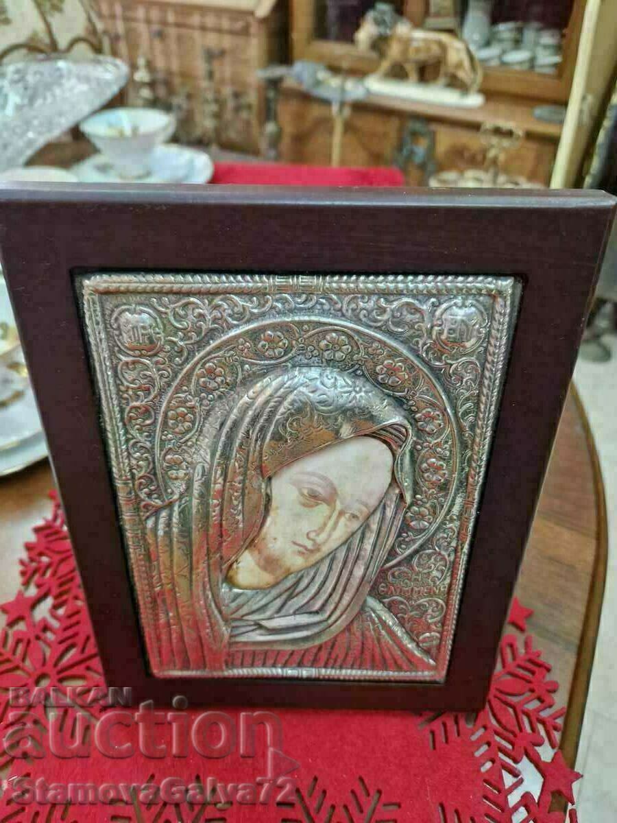 Auction A beautiful antique Greek silver icon Auction A beautiful antique Greek silver icon