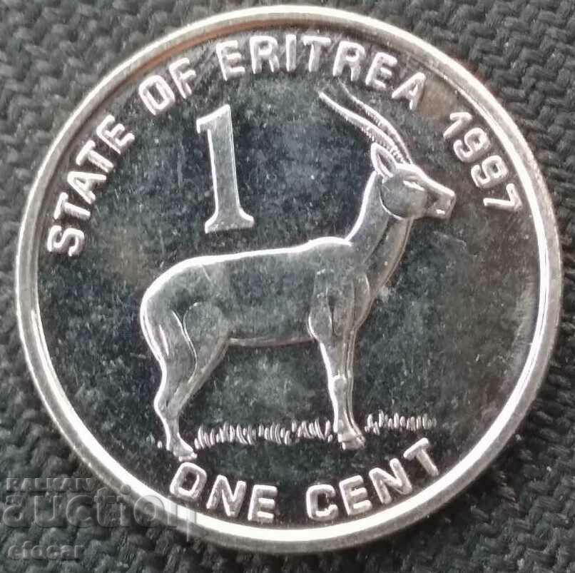 1 cent Eritreea 1991