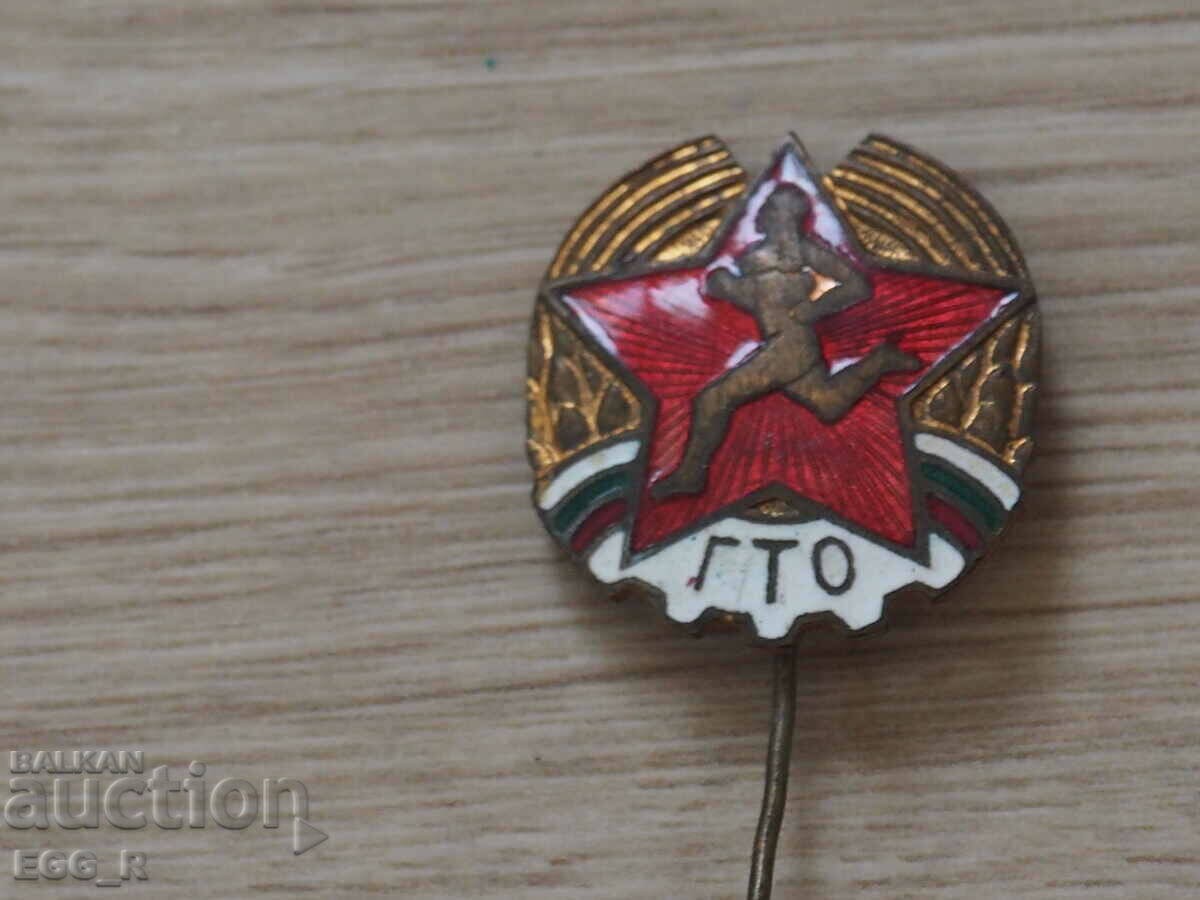 GTO bronze-enamel badge (EA1)