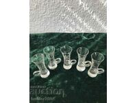 Cups-10 cm, engraved, 5 pieces