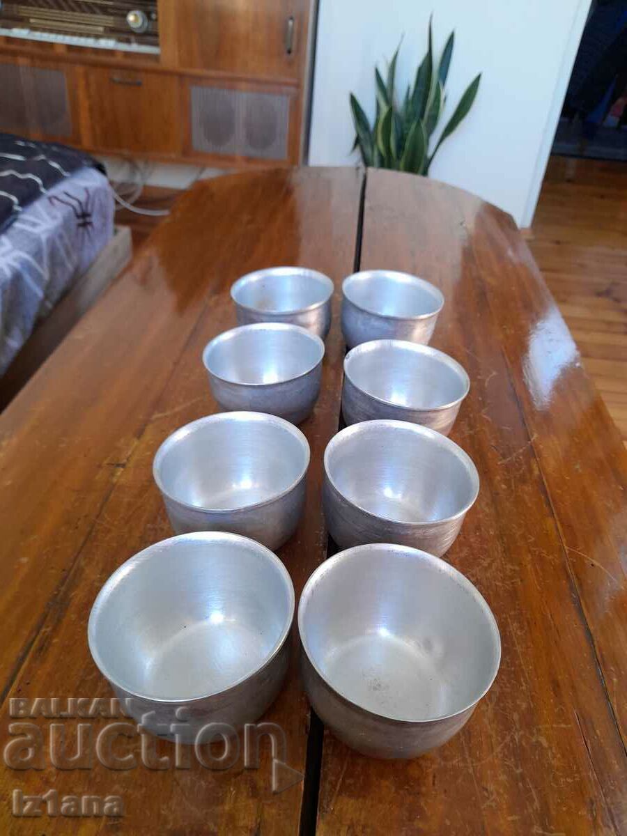 Old creme caramel bowls with price 60.00 BGN | € 30.68 Old creme caramel bowls with price 60.00 BGN | € 30.68