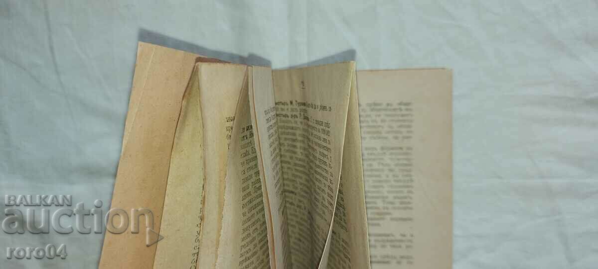 Delivery of SPEECH - MINISTER - RAIKO DASKALOV - 1920 Delivery of SPEECH - MINISTER - RAIKO DASKALOV - 1920