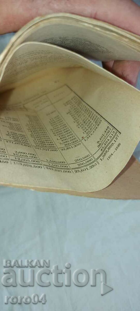 SPEECH - MINISTER - RAIKO DASKALOV - 1920 - 6 SPEECH - MINISTER - RAIKO DASKALOV - 1920 - 6