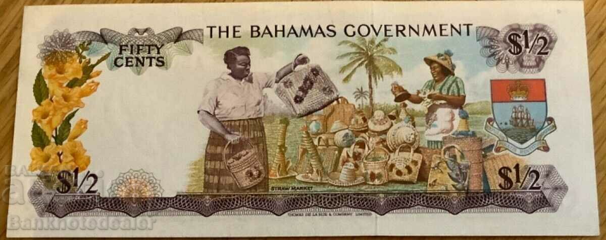 Bahamas Guvern 1/2 Dolar 1965 Pick 17 Ref 4768 Unc cu preț € 38.00 | 74.32 BGN Bahamas Guvern 1/2 Dolar 1965 Pick 17 Ref 4768 Unc cu preț € 38.00 | 74.32 BGN