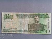 Banknote - Dominican Republic - 10 pesos | 2003
