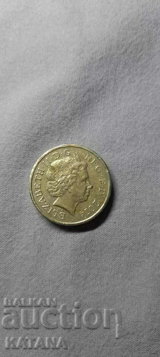 One pound , 1 паунд 2014