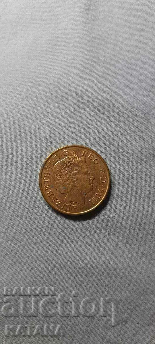 One penny , 1 пени 2011