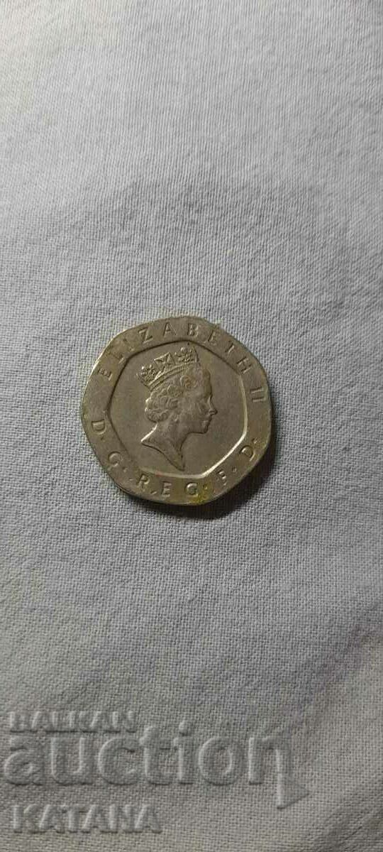 Twenty pence, 20 pence 1994