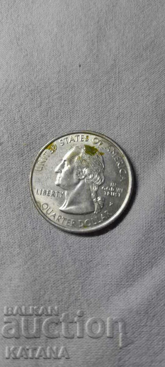 Un sfert de dolar, 1/4 de dolar 1999