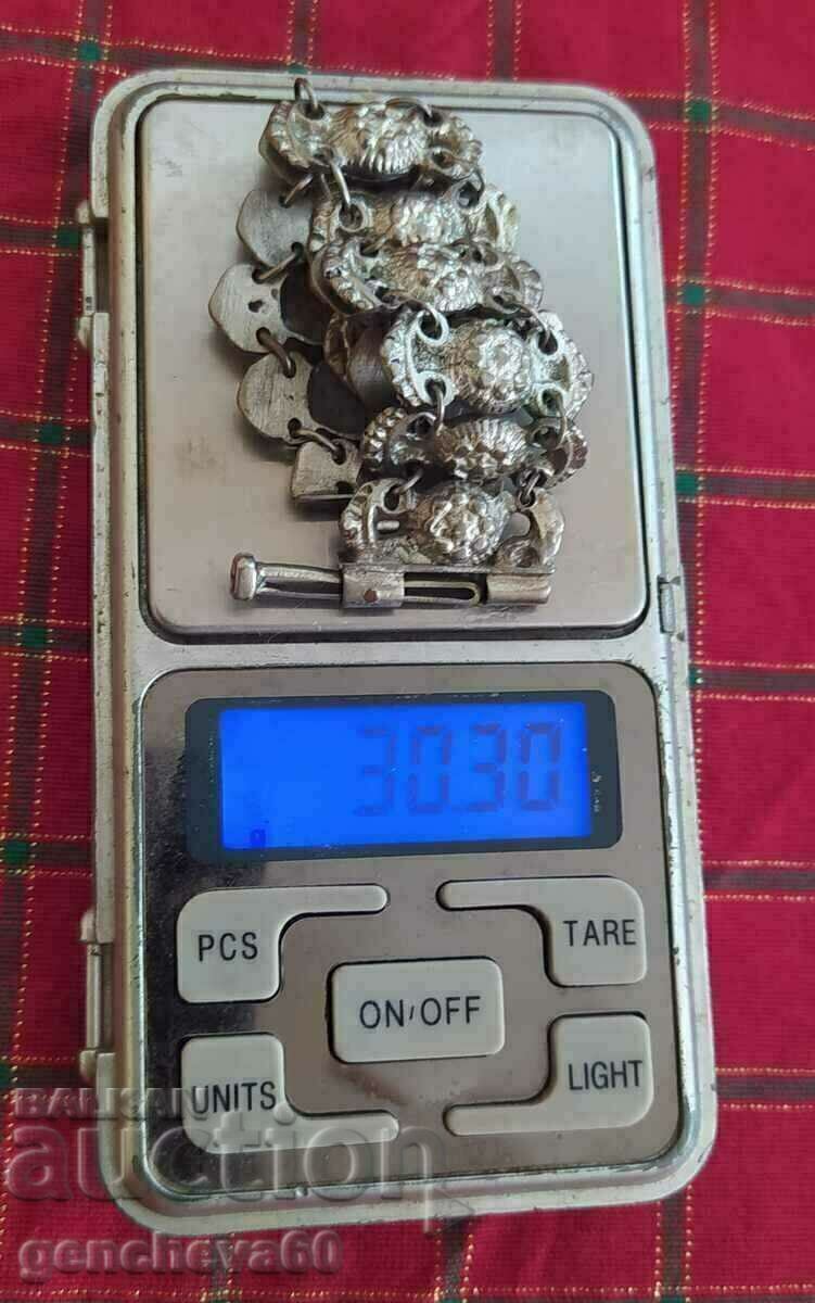 Renaissance silver bracelet/costume - 7 Renaissance silver bracelet/costume - 7