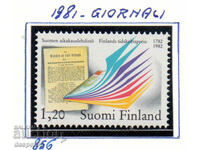 1981. Финландия. 100-годишнината на периодичния печат.