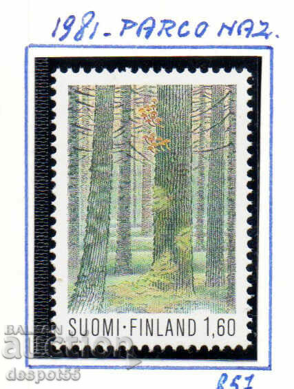 1981. Финландия. Финландски национални паркове.