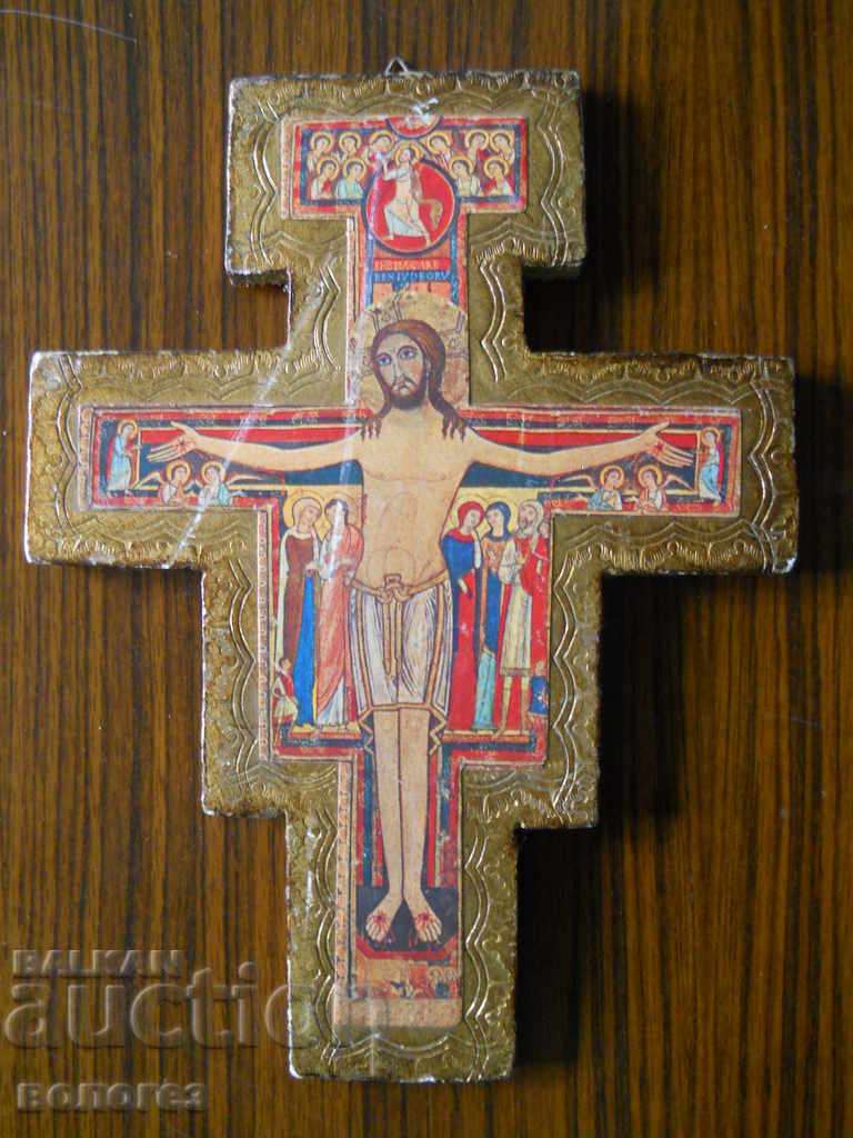 ancient wooden cross
