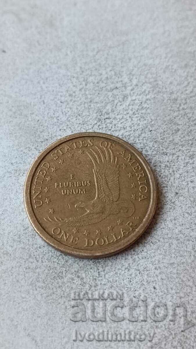 US $1 2001 P Sacagawea Dollar