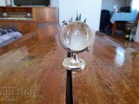 Old glass globe, souvenir