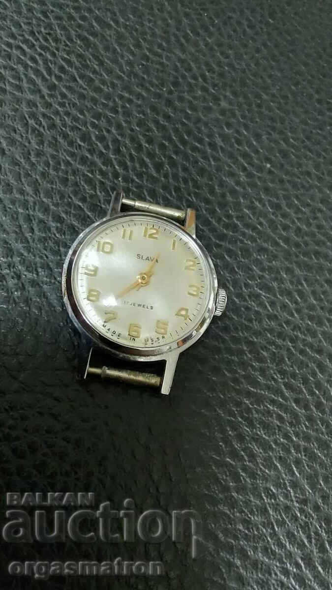 SLAVA Women's Mechanical Watch Made in USSR Working