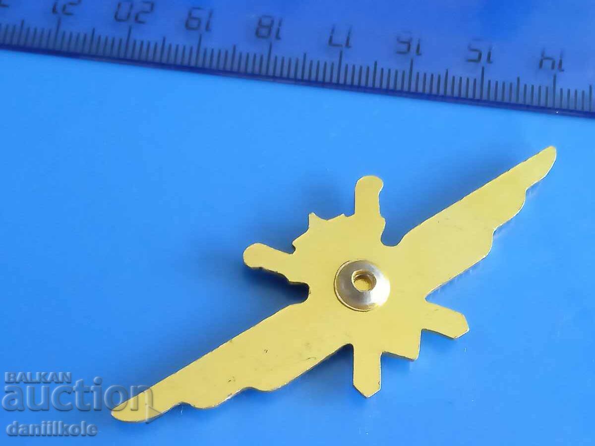 *$*Y*$* BNA AIR FORCE INSIGNIA PILOT CLASA A 2-A - DISTINS *$*Y*$* - 6