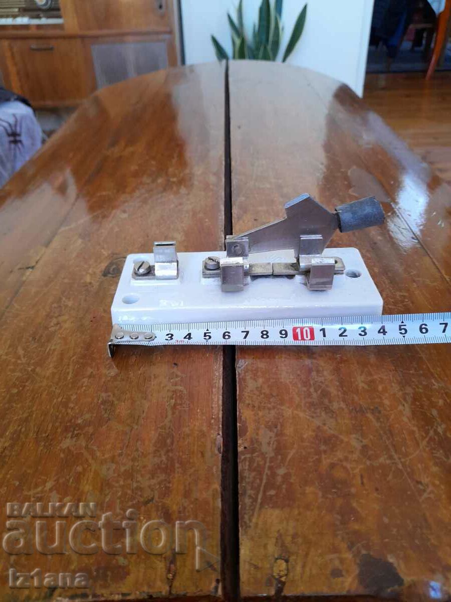 Auction Old porcelain antenna switch, switch Auction Old porcelain antenna switch, switch