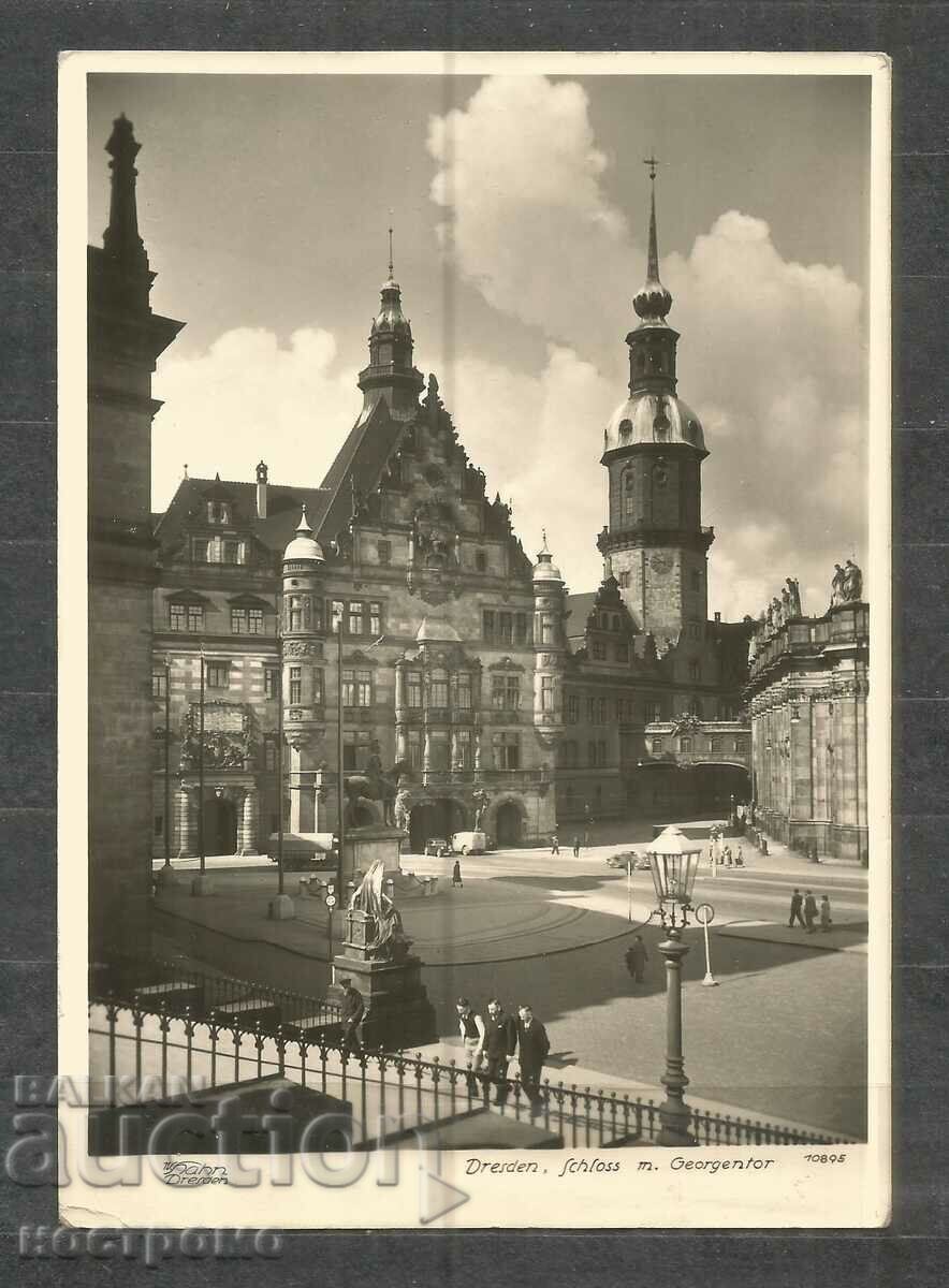 Dresda - Carte poștală veche Germania - A 811