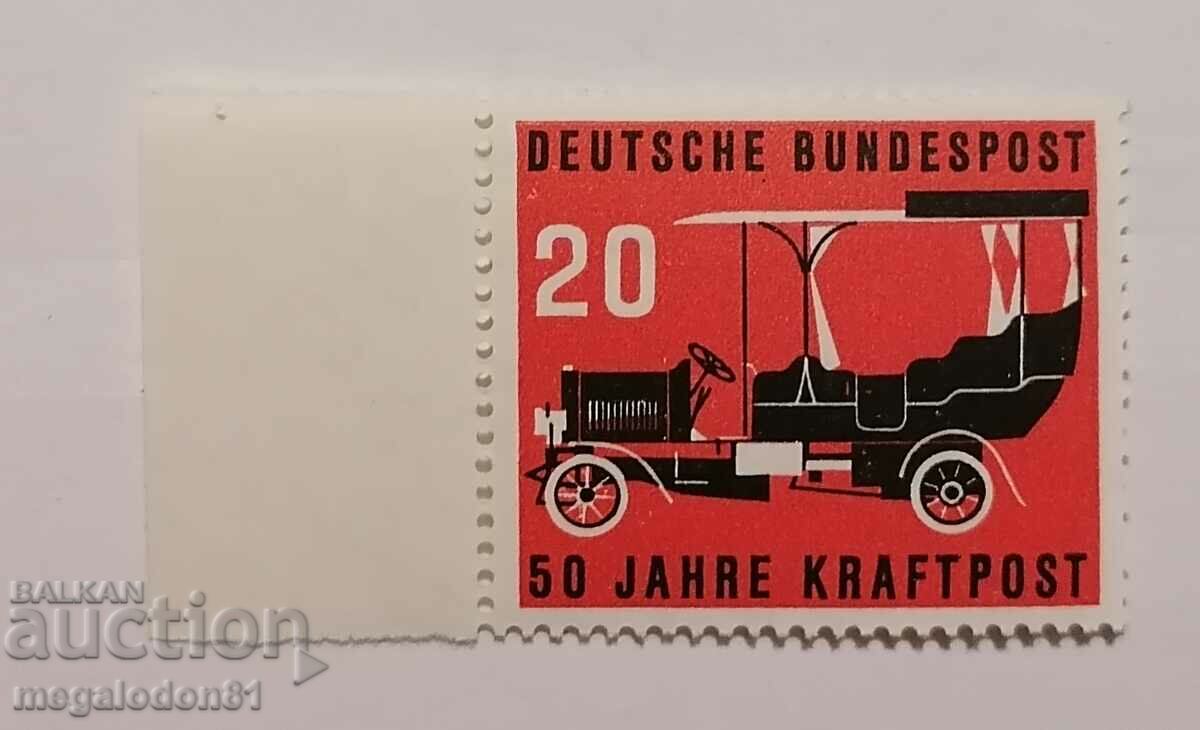 Γερμανία - 50 χρόνια ταχυδρομικών μεταφορών, 1955