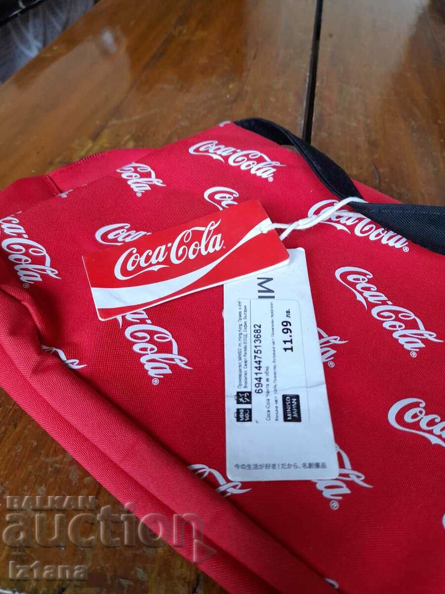 Auction  Old Coca Cola bag, Coca Cola