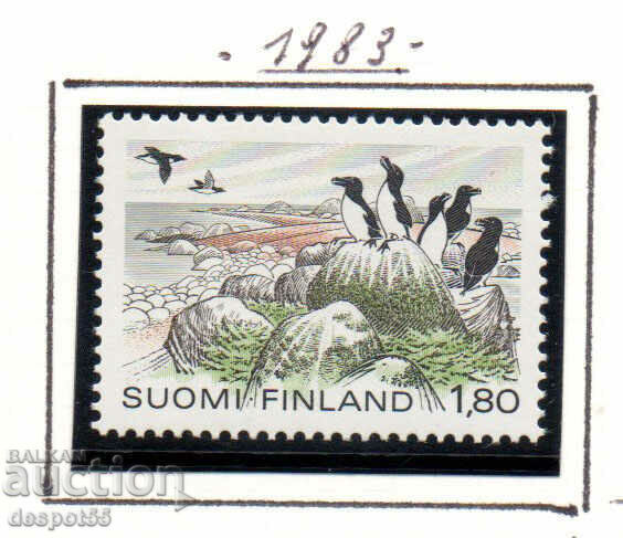 1983. Finlanda. Păsări - Parcuri naționale finlandeze.
