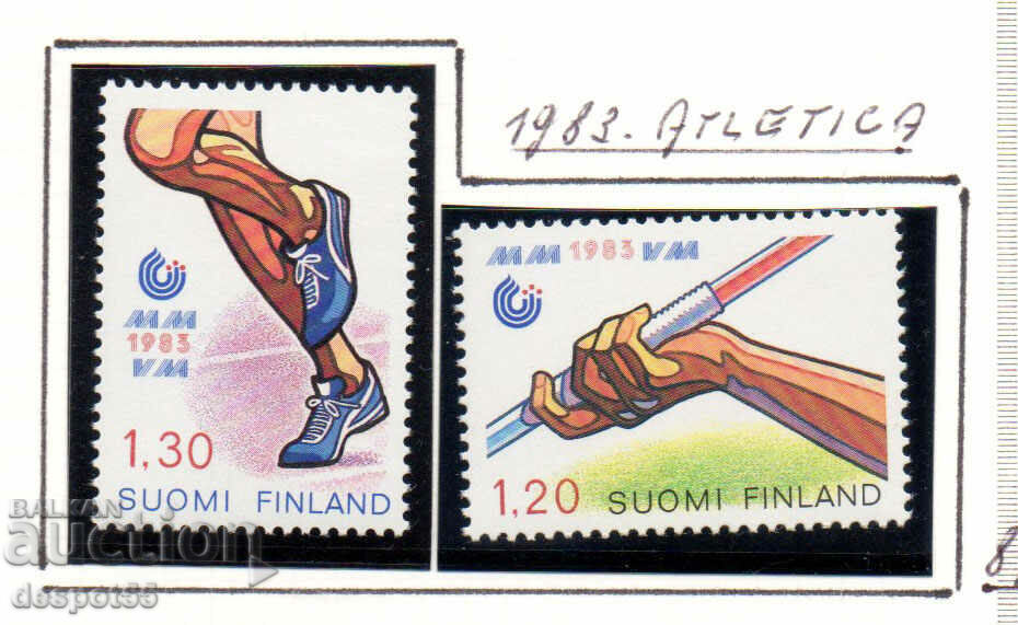 1983. Finlanda. Campionatele Mondiale de Atletism.