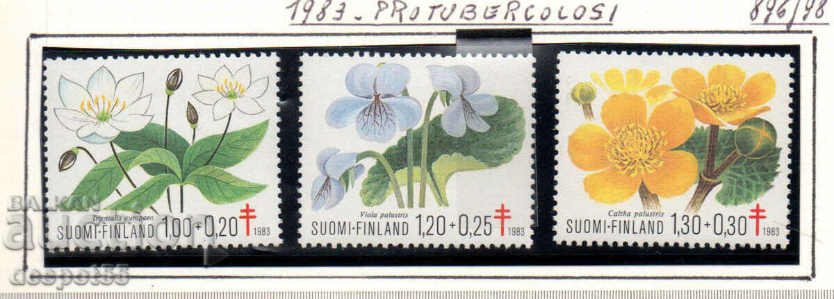 1983. Finlanda. Combaterea tuberculozei.